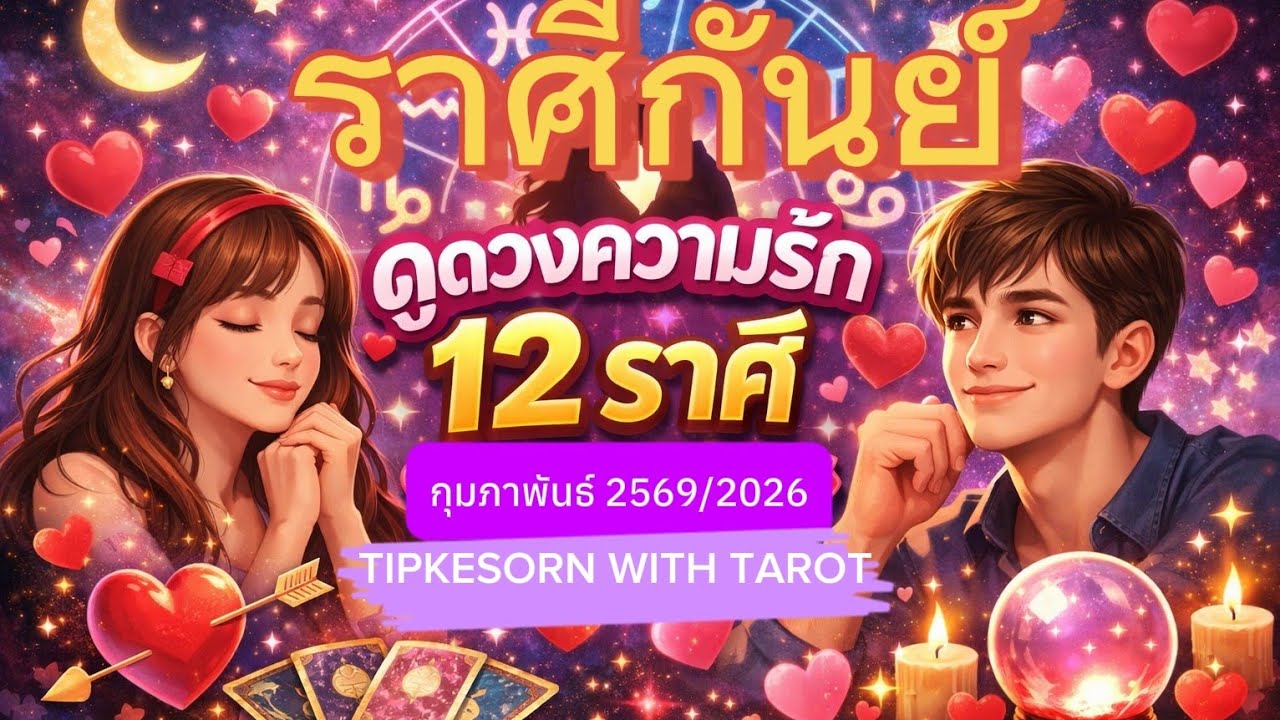 #ราศีกันย์ ❤️🥰 #ความรัก #กุมภาพันธ์2569/2026❤🌹🥰เขารักและซื่อสัตย์มั่นคงกับคุณคนเดียวจริงๆ