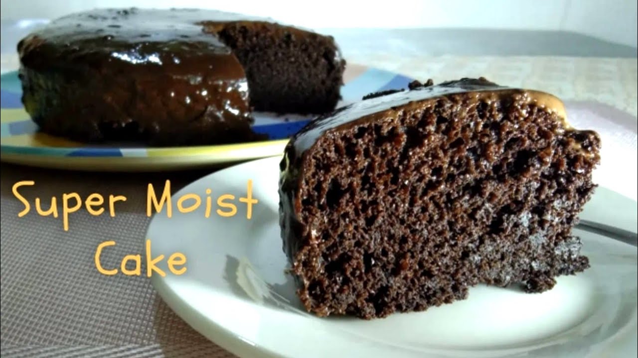 Super Moist Chocolate Cake with Ganache || Steamed