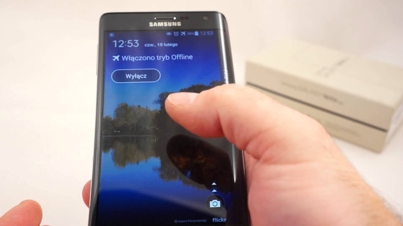 Samsung Galaxy Note Edge: wideoprzegląd telefonu
