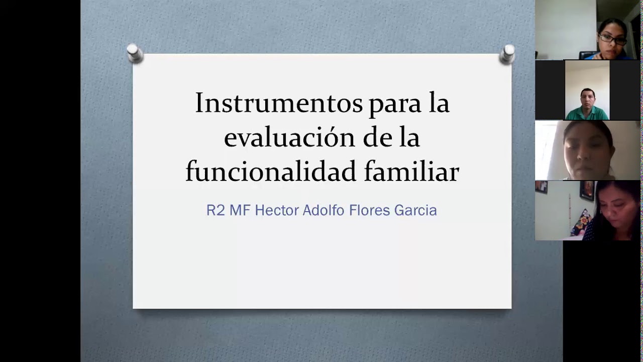 Instrumentos de evaluación familiar pate 1
