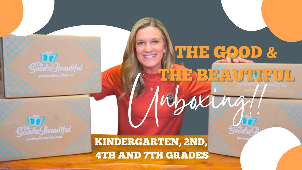 Unbox some of next year's curriculum with me! The Good and the Beautiful Math, Language Arts & more!
