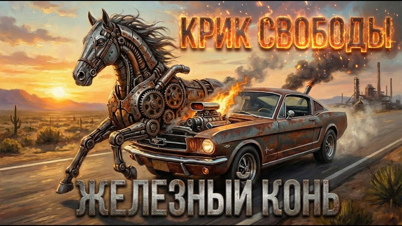Ты не забудешь этот звук… V8🔥 “ЖЕЛЕЗНЫЙ КОНЬ. Авторская песня