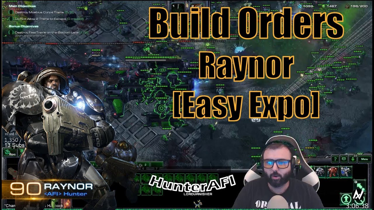 Best Build Order Raynor [Easy Expo]