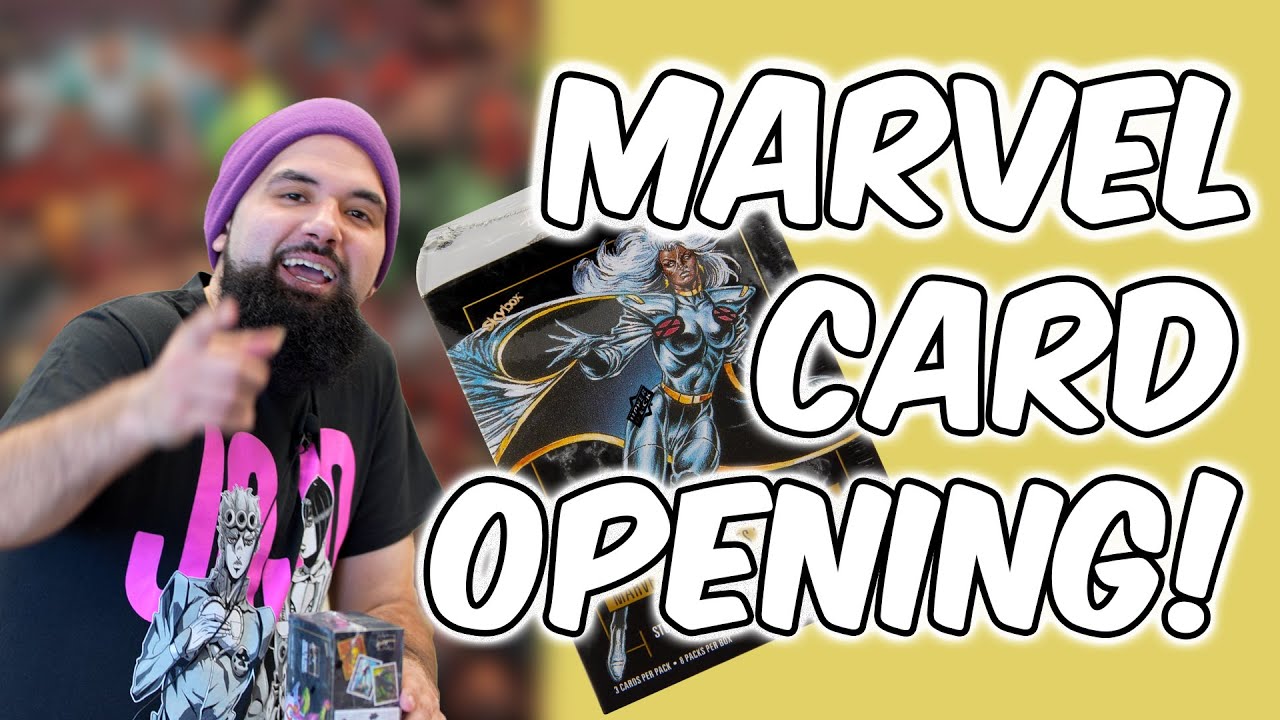 Unexpected Hits out of a Random Purchase! (Marvel Masterpieces 92' Card Opening)