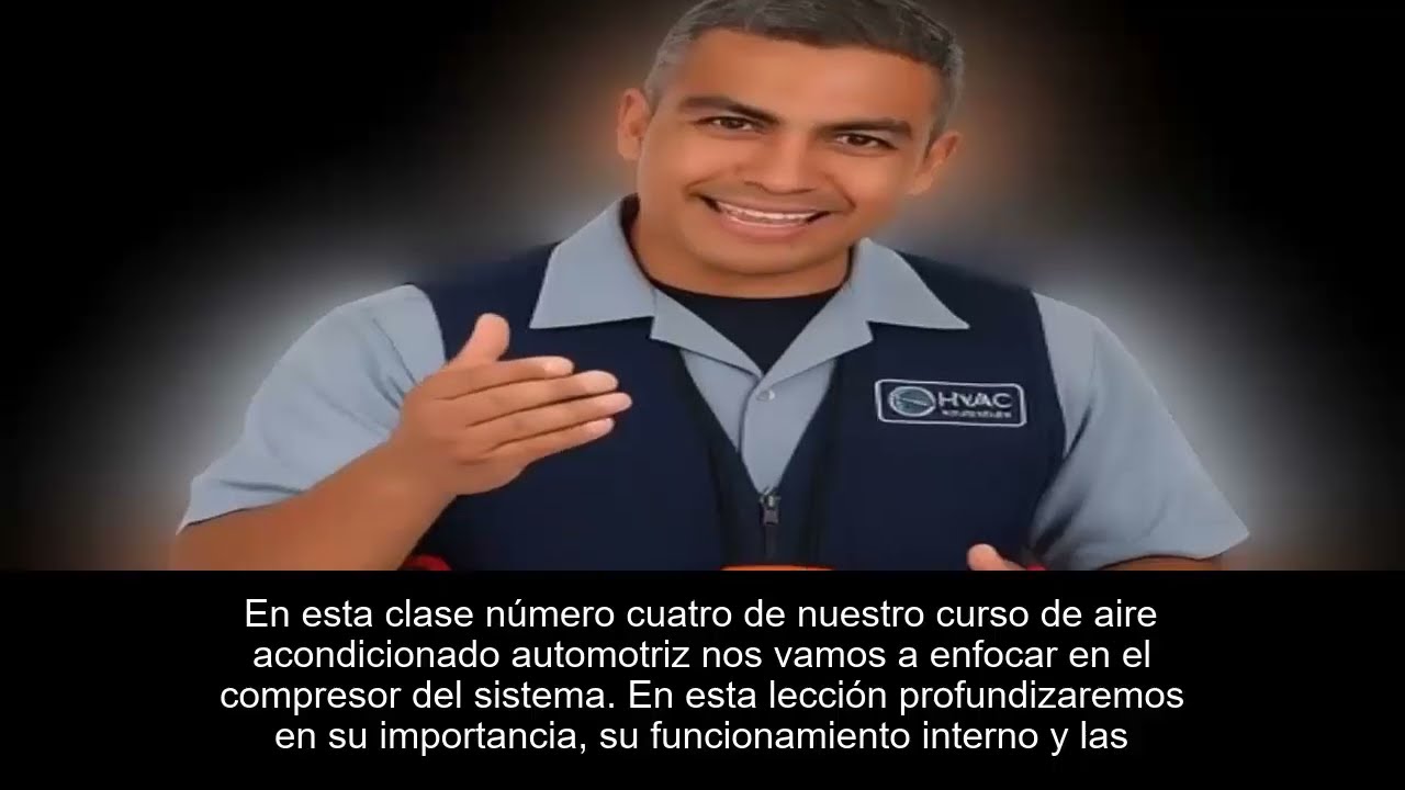 Tipos de compresor de aire acondicionado automotriz y su funcionamiento Clase 4