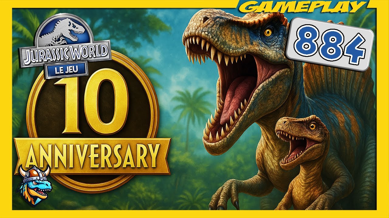 TOURNÉE DU 10e ANNIVERSAIRE ► JURASSIC WORLD: Le Jeu #884 - royleviking