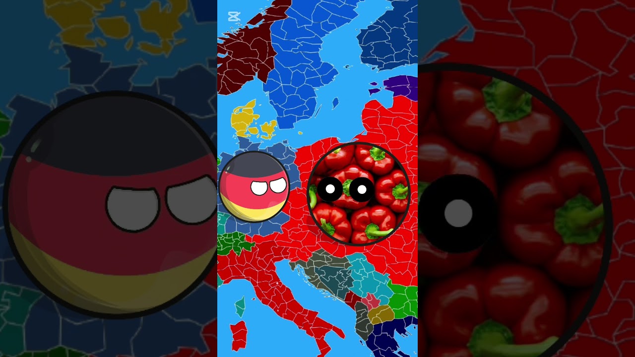 Co Gdyby Powstało Imperium Papryk&oacute;w [Country Balls Po Polsku]