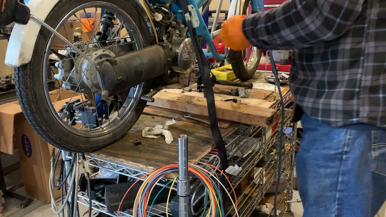Honda Express Basic Repairs pt. 1