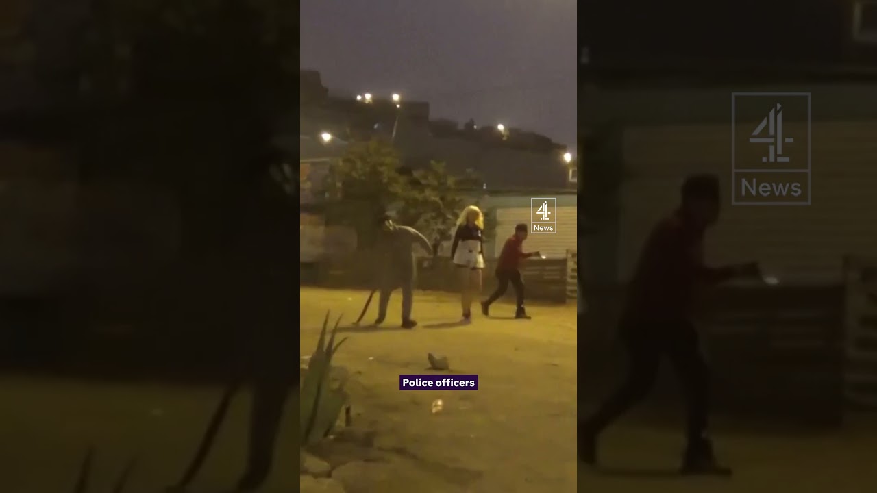 Officers go undercover in Halloween costumes before drugs raid