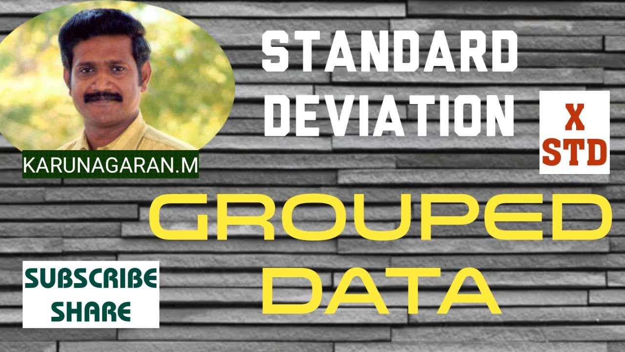 10th Std Maths Ex.8.1(10) The rainfall recorded in various places of 5 districts in a week are given