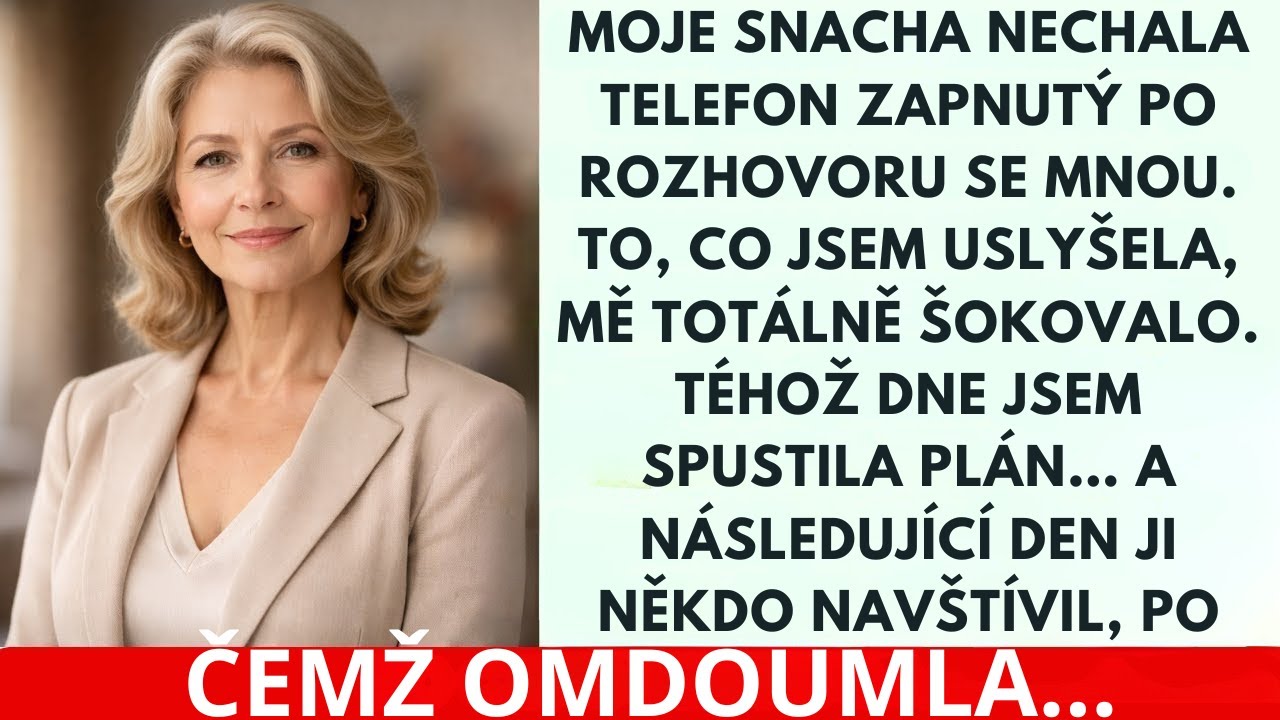 Moje snacha nechala telefon zapnutý po rozhovoru se mnou.