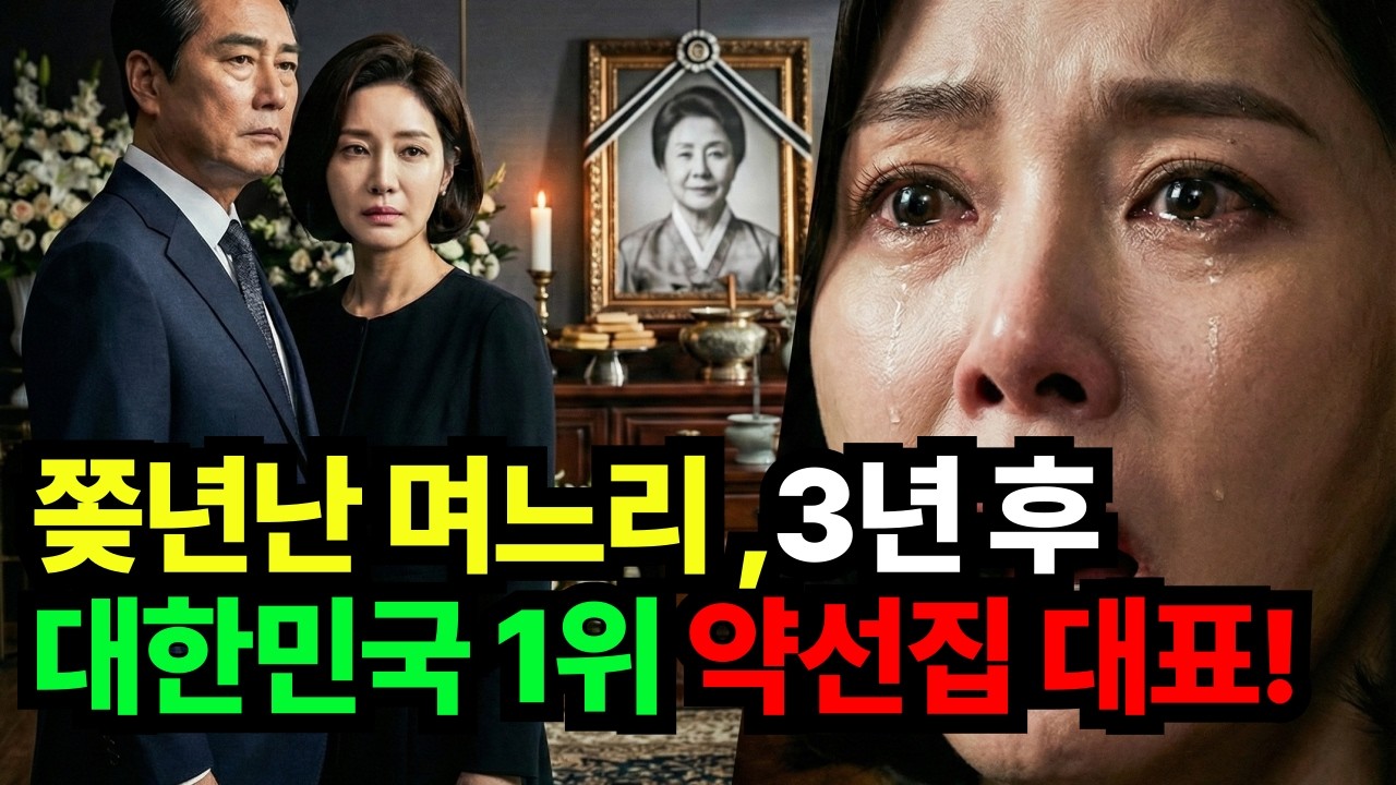 30년 종살이 끝에 쫓겨난 며느리, 100억 대박 사장님 되어 전남편 기절시킨 사이다 대반전!