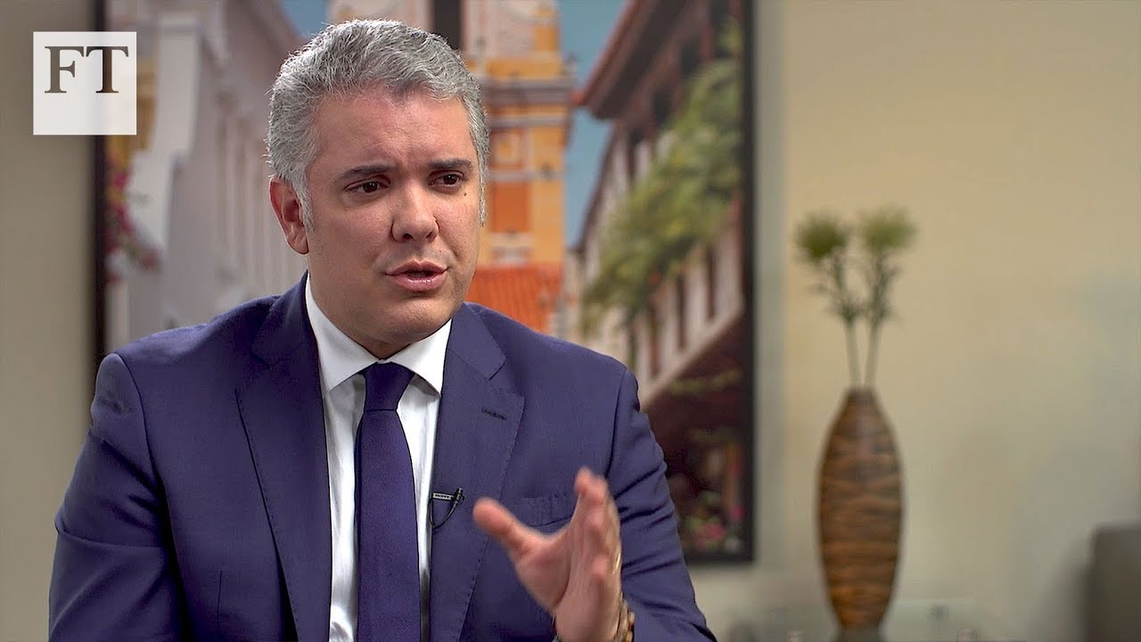 Colombian President Iv&aacute;n Duque on Maduro, drugs and the economy