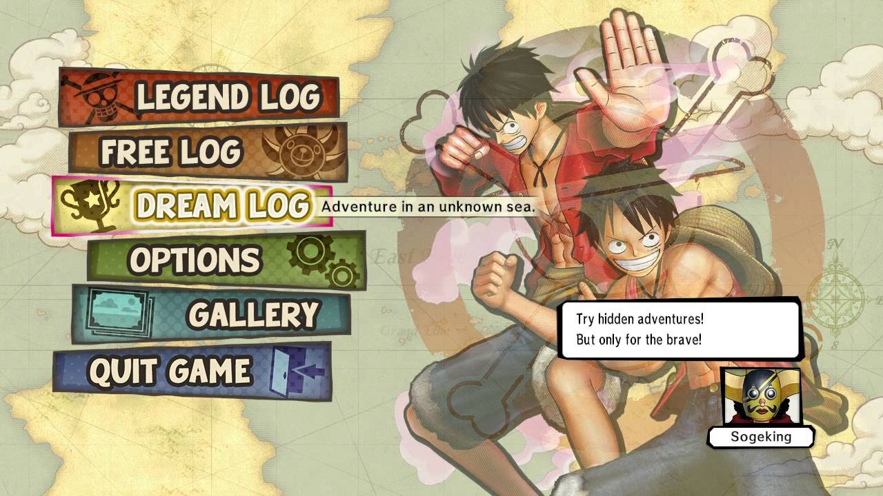One Piece:Pirate Warriors 3 OST-Main Menu