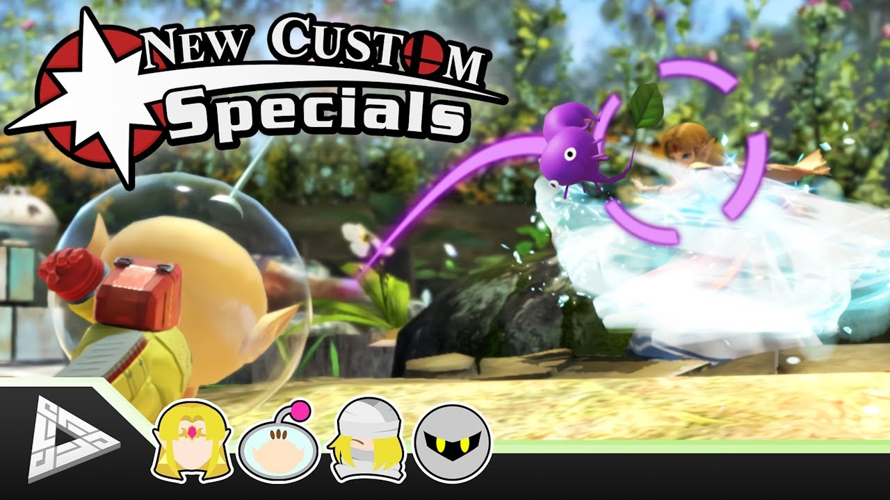 Zelda, Pikmin, and More!  Creating New Custom Specials