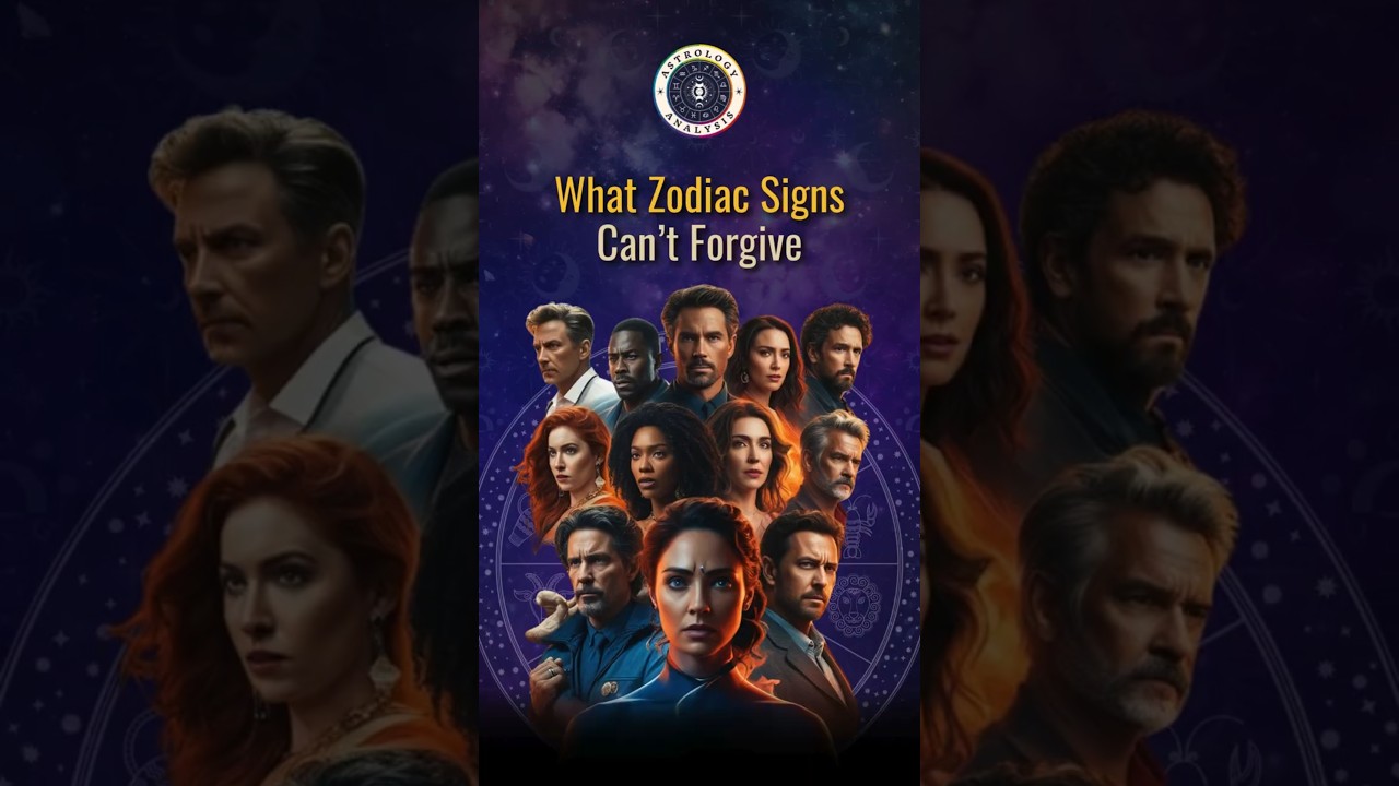 WHAT ZODIAC SIGNS CAN'T FORGIVE
