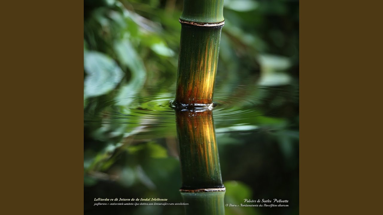 Morning Dew Reflects Traditional Japan Flute Song