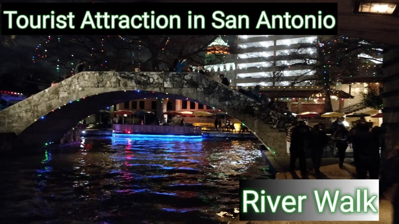 Holiday Lights on the River Walk || San Antonio's most popular Attraction || USA