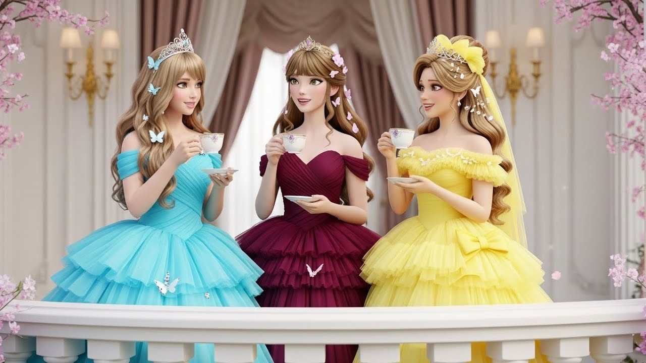 The Three Princesses of Heaven | A Magical Fairy Tale | Princess Story for Kids
