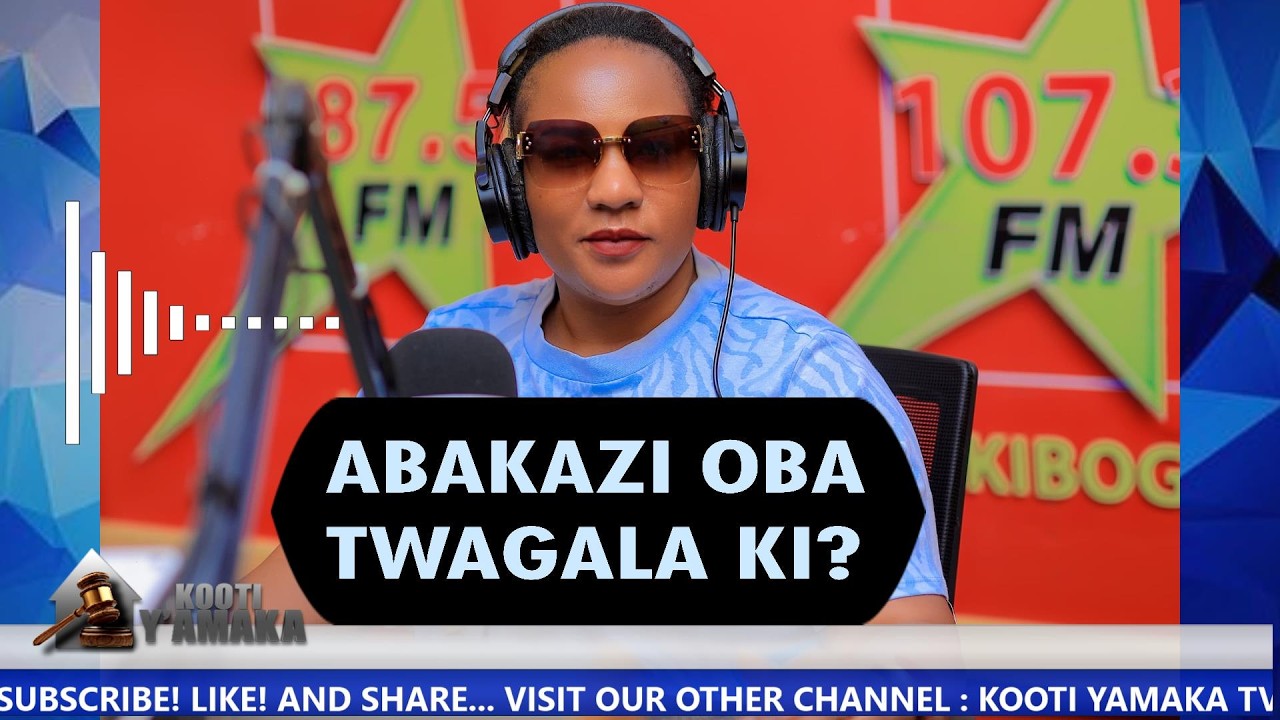 #LiveRadioProgramKKootiYamakaOmulongoBabiryeSarahEbbaluwaStarFm87.5