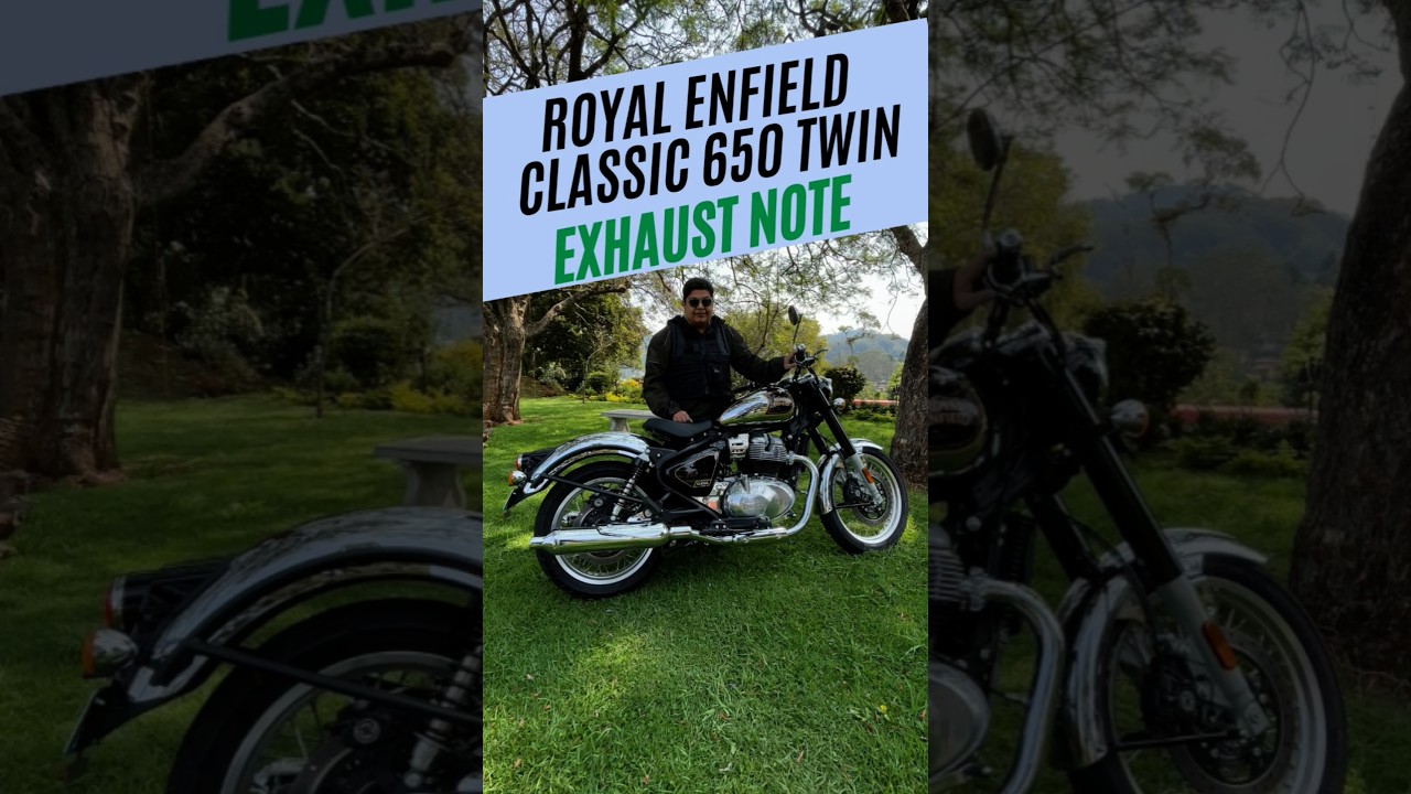 Royal Enfield Classic 650 Twin exhaust note