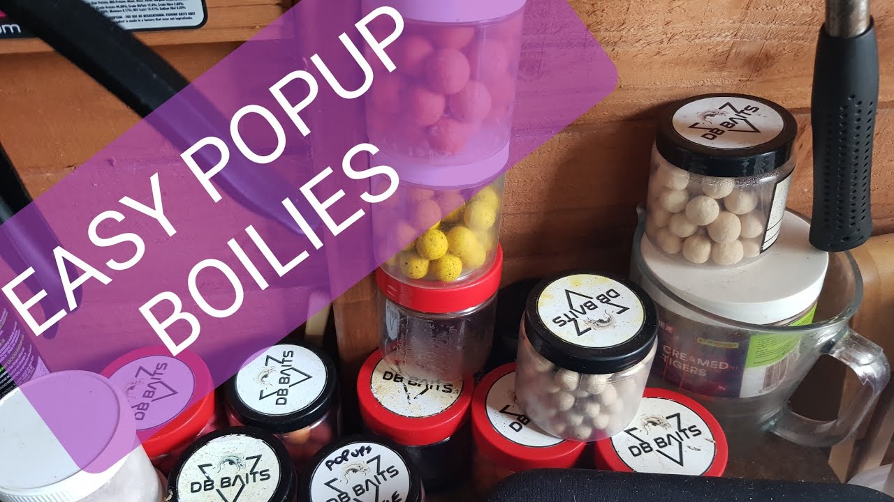 A GUIDE TO MAKING BOILIES 2 | POPUPS | CARP FISHING