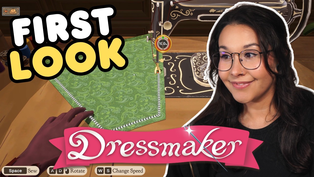 Trying to Make Dresses for the First TIme - Dressmaker First Look