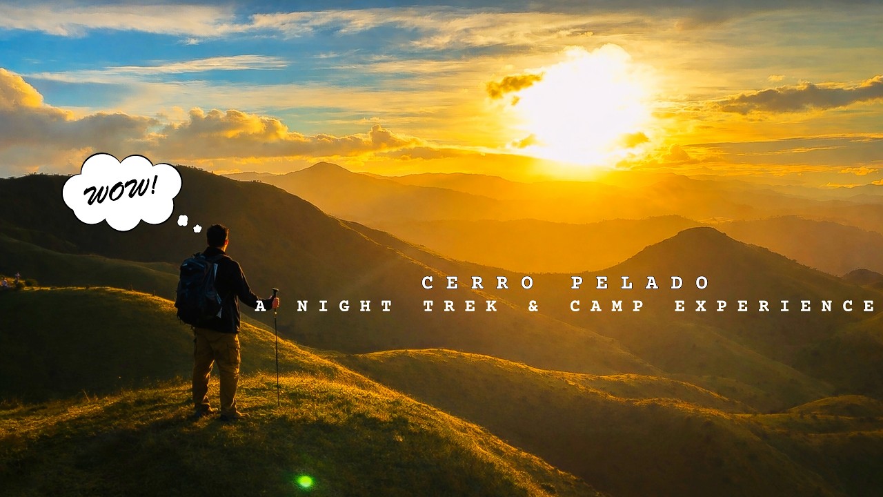 We Hiked in Pitch Black for a Meteor Shower at Cerro Pelado | Stargazing, Camping & Sunrise
