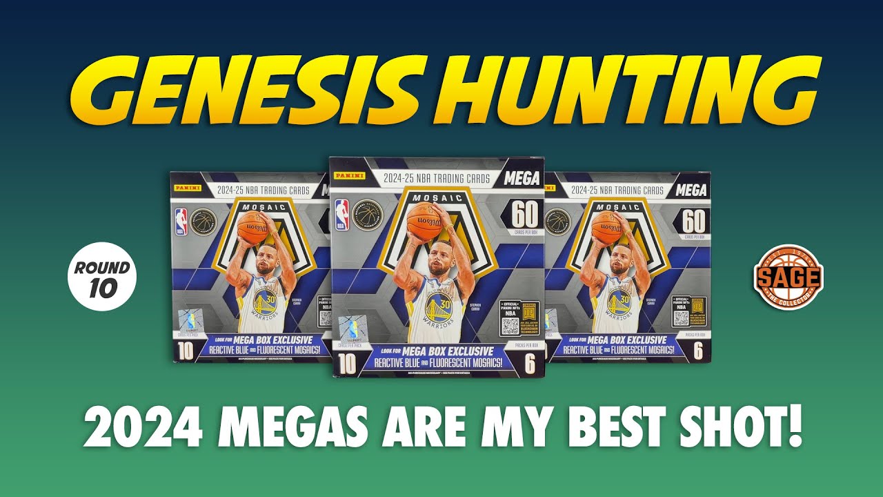 Genesis Hunting 🔥 2024-25 Mosaic Basketball Walmart Mega Boxes