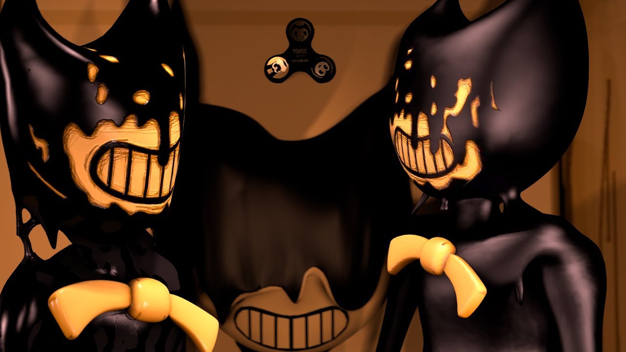 [BENDY BORIS SONG] ALICE FIDGET SPINNER  ANIMATION COMPILATION  BENDY SFM