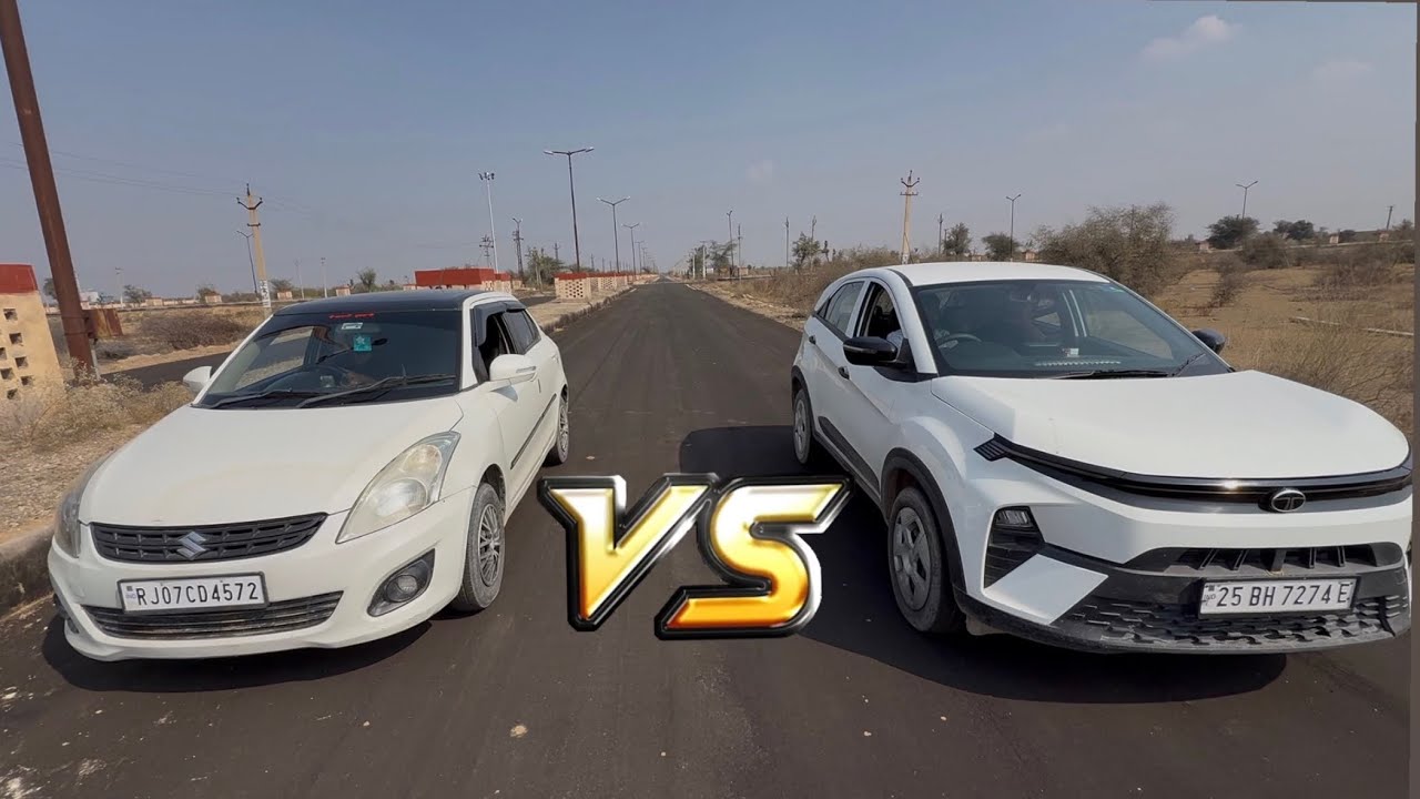 Swift v/s TATA Nexon | DRAG RACE 🔥
