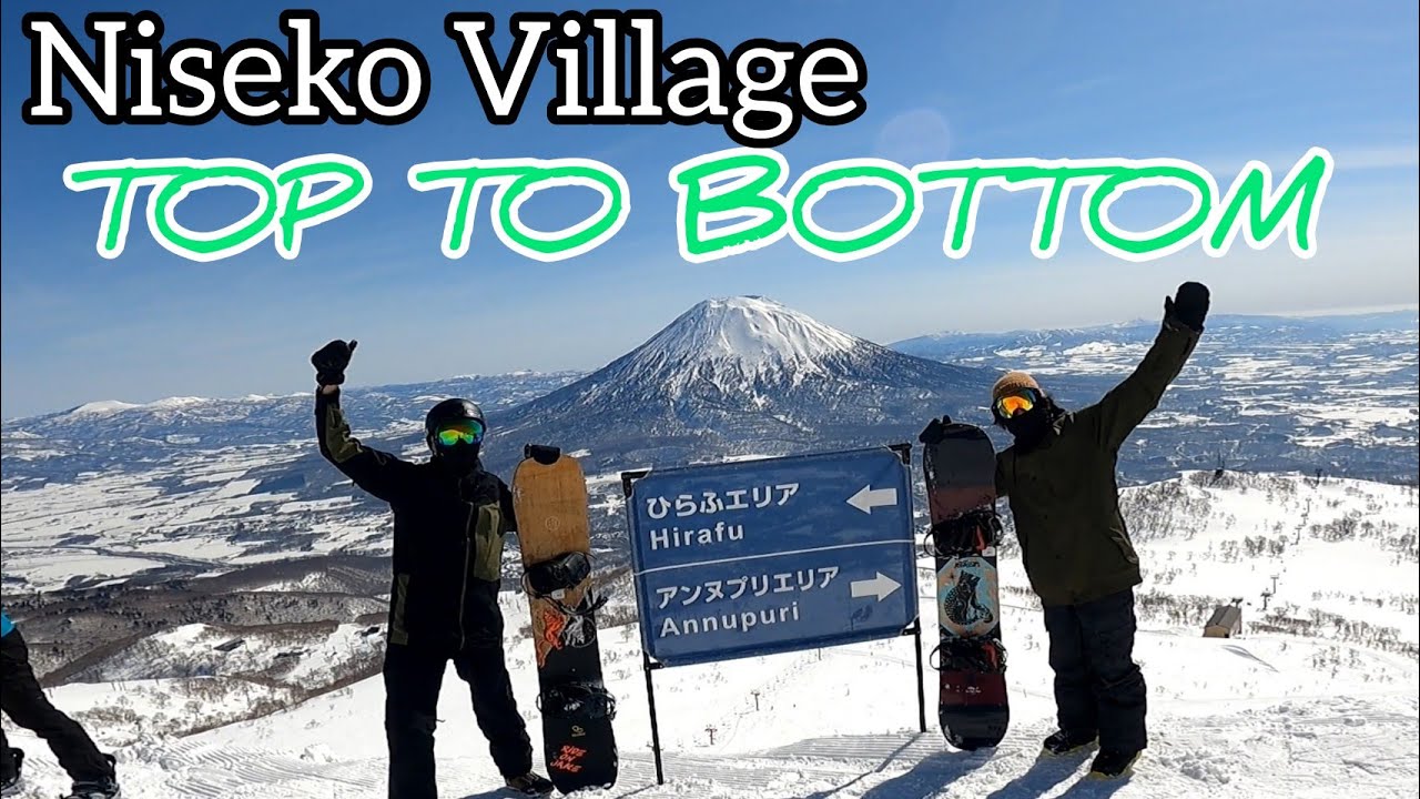 [TOP TO BOTTOM] Niseko Village ニセコビレッジ 「北海道Trip」(4K)