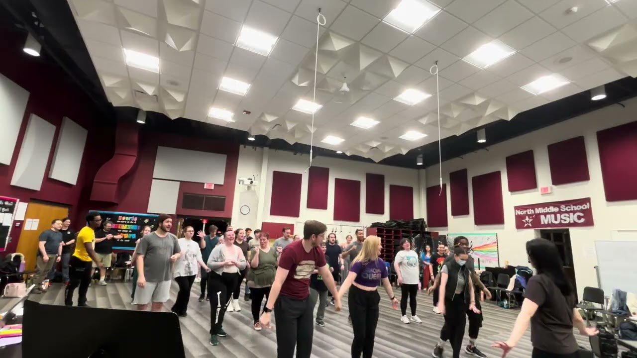 Mega Mix Rehearsal Choreo