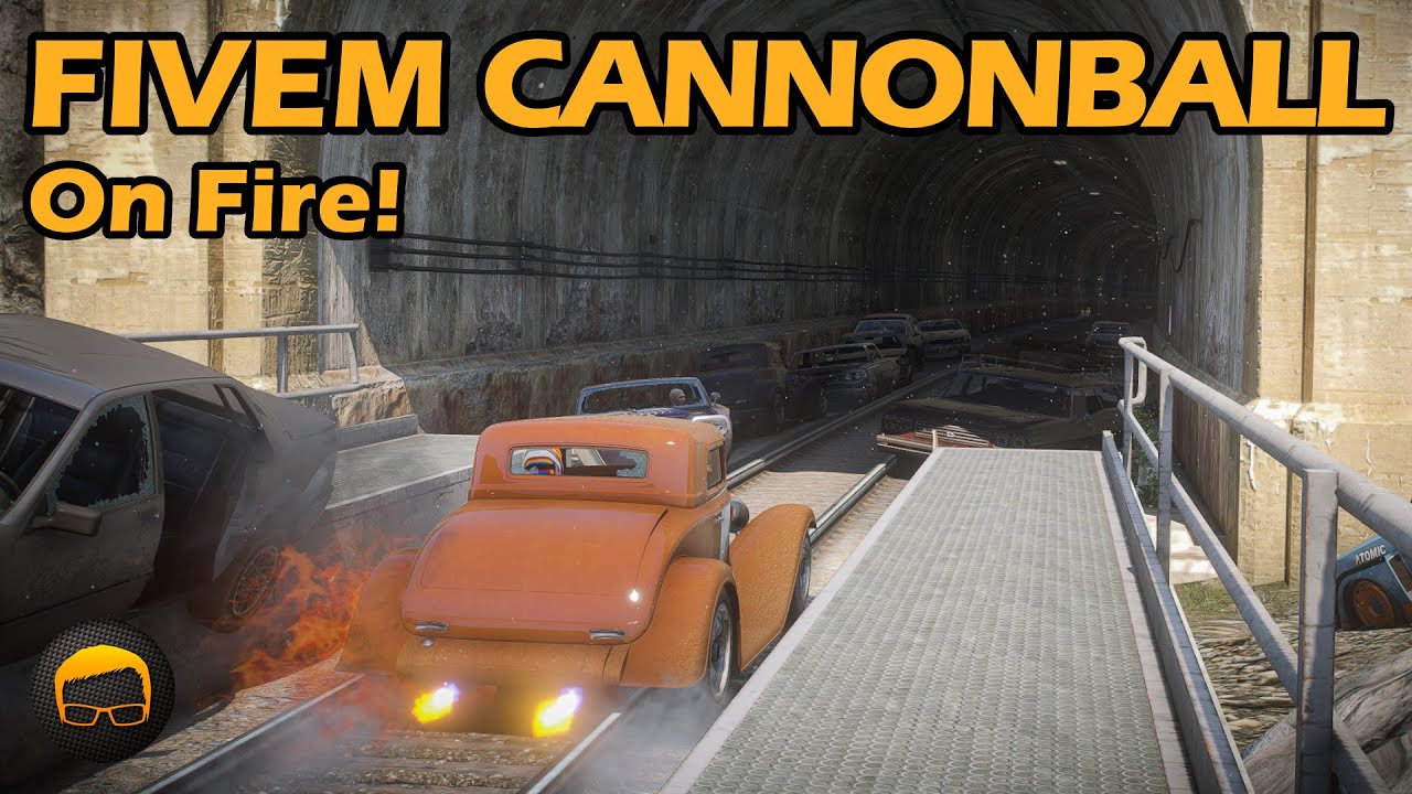 Prison Breaks & Cars On Fire! - FiveM Cannonball №30