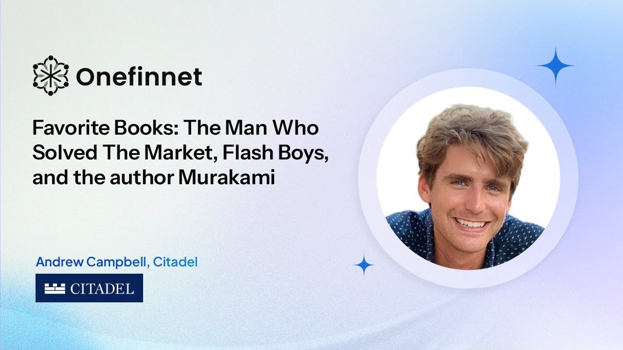 Book Recommendations - Andrew, Quantitative Researcher at Citadel
