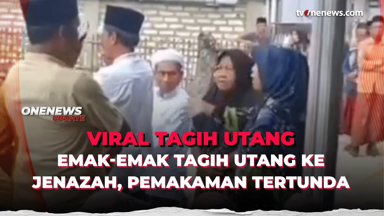 Viral! Emak-emak Tagih Utang Rp200 Juta di Tengah Pemakaman, Polisi Turun Tangan | OneNews Update