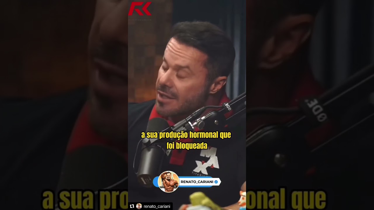 COMO OS ESTER&Oacute;IDES FUNCIONAM NO CORPO? #renatocariani #shorts