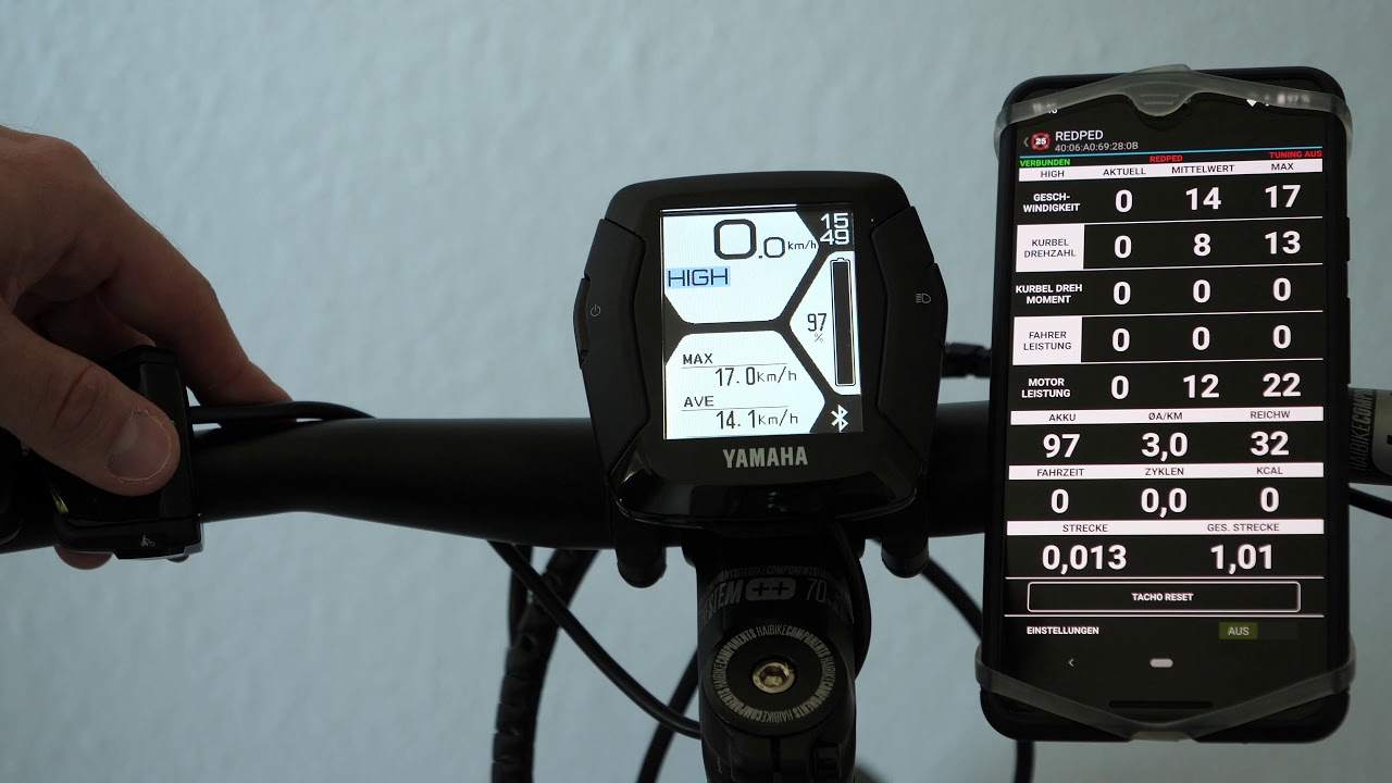 RedPed 2 mit Display C Tuning Chip Yamaha PW-X PW-SE 2019