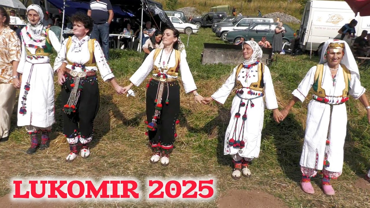Teferič Lukomir 2025 - veliko kolo i narodno veselje / Amko bend 17.08.2025.