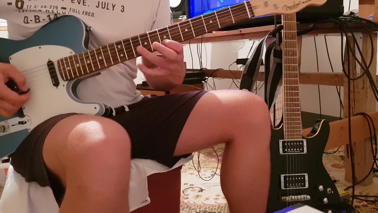 Telecaster with EMG T-set through H&K Trilogy