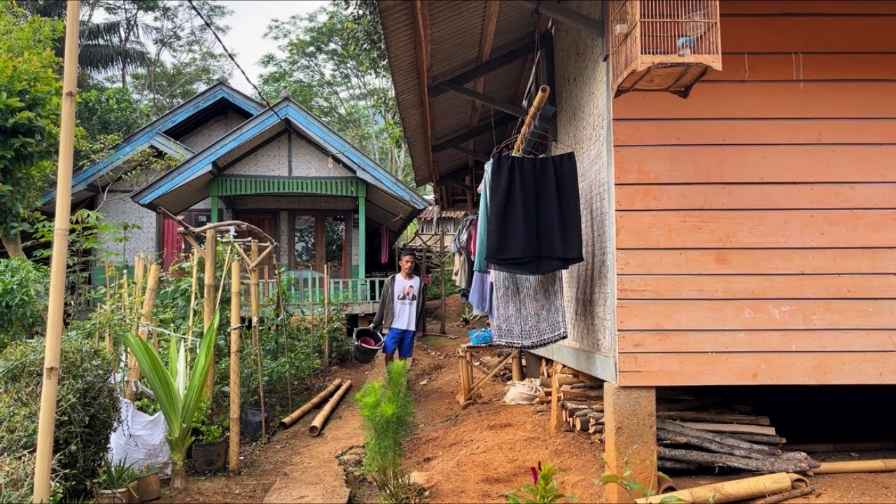 Suasana Pedesaan Kampung Cicantel Girimukti Yg Asri Di Lereng Gunung Udaranya Sejuk Bikin Betah