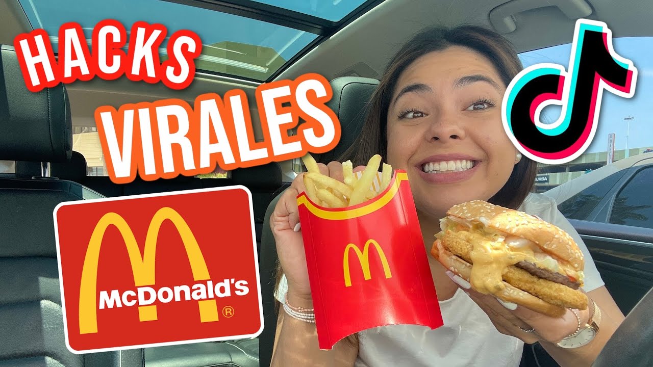 HACKS VIRALES DEL MCDONALDS |&nbsp;RebeO