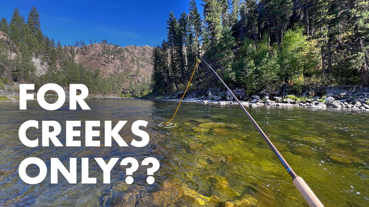 Fishing a Wild Western River with a Tenkara Rod (Tenkara Fly Fishing)