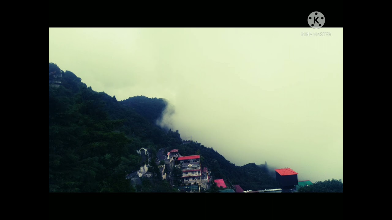 Mussoorie Clouds ☁️ rising from below to above.
