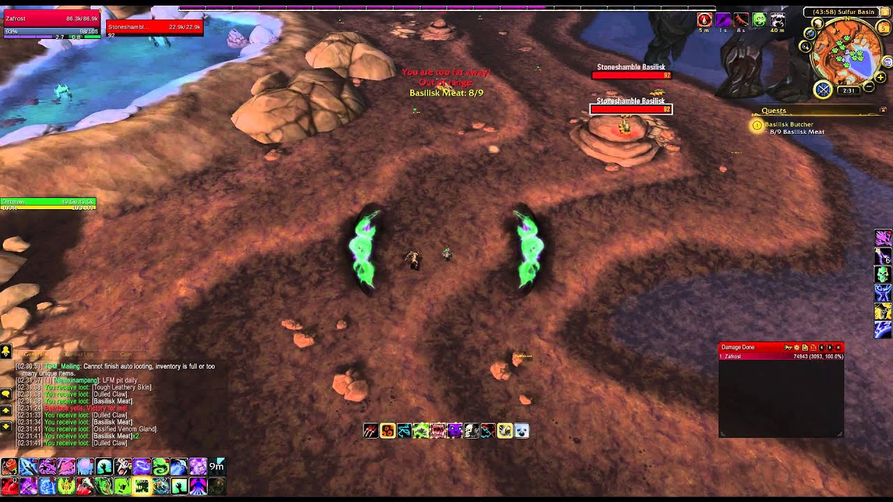 Basilisk Butcher WoW In the Land of Giants