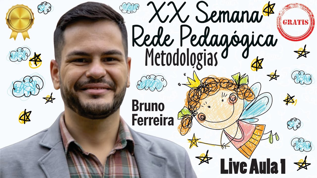 Metodologias Ativas e Educação Midiática, com Bruno Ferreira (live aula 1)