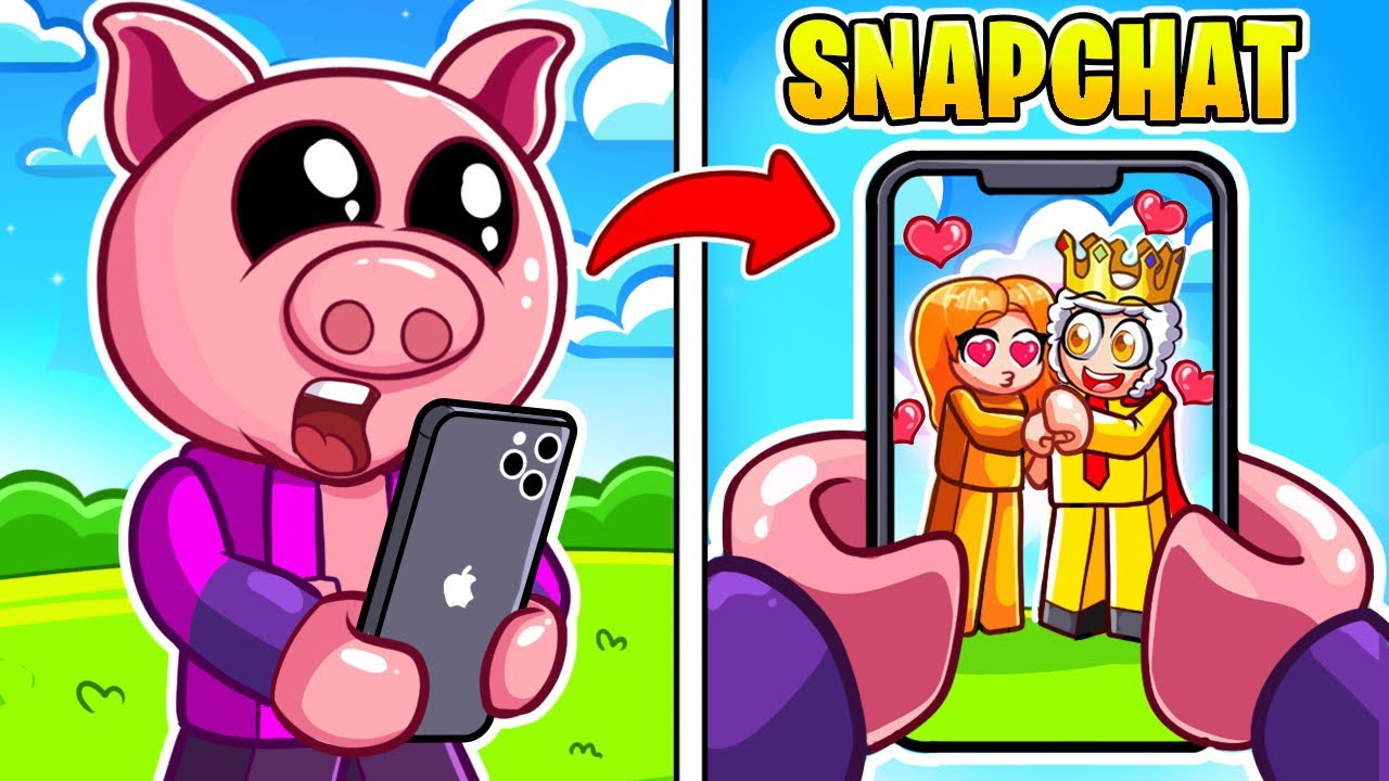 Chytil jsem MOJI HOLKU PODVÁDĚT MĚ na Snapchatu! (Roblox)