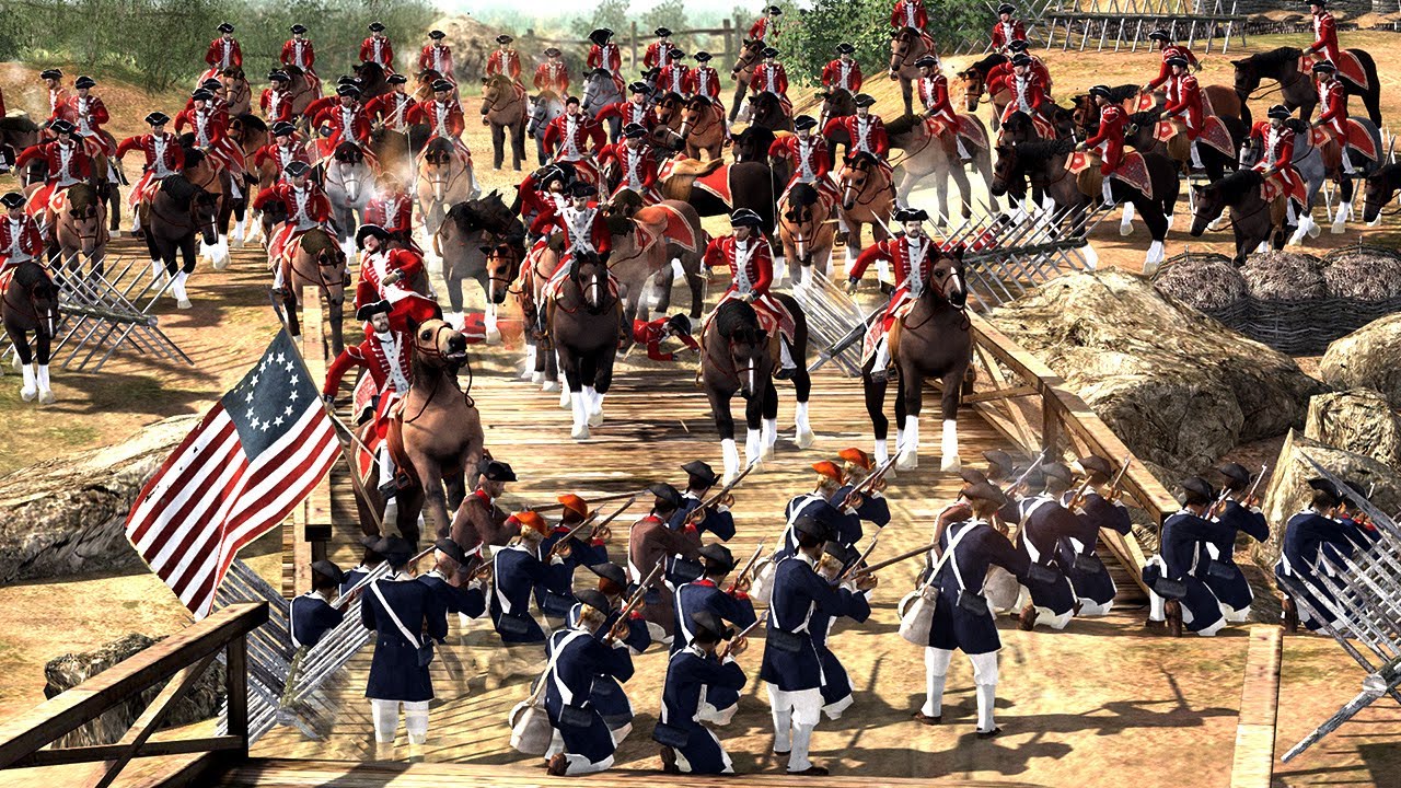 EPIC British Cavalry CHARGE the Bridge! Born in the Fire America NEW UPDATE!