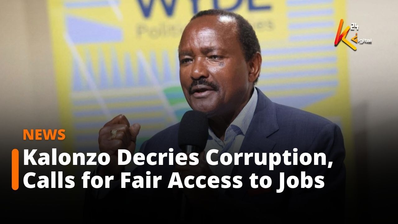Kalonzo Slams Corruption, Demands Fair Access to Jobs and Public Services