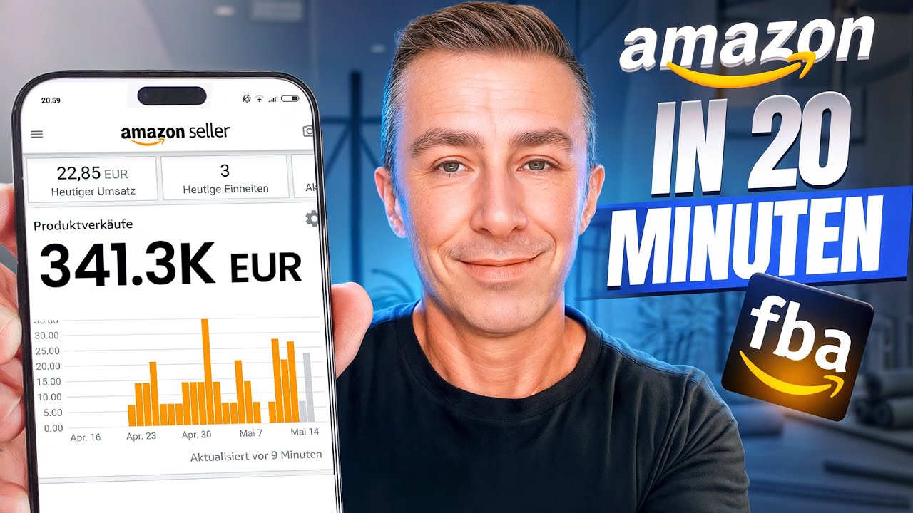 Amazon FBA Anleitung 2026 | Verkaufen auf Amazon in 20 Minuten